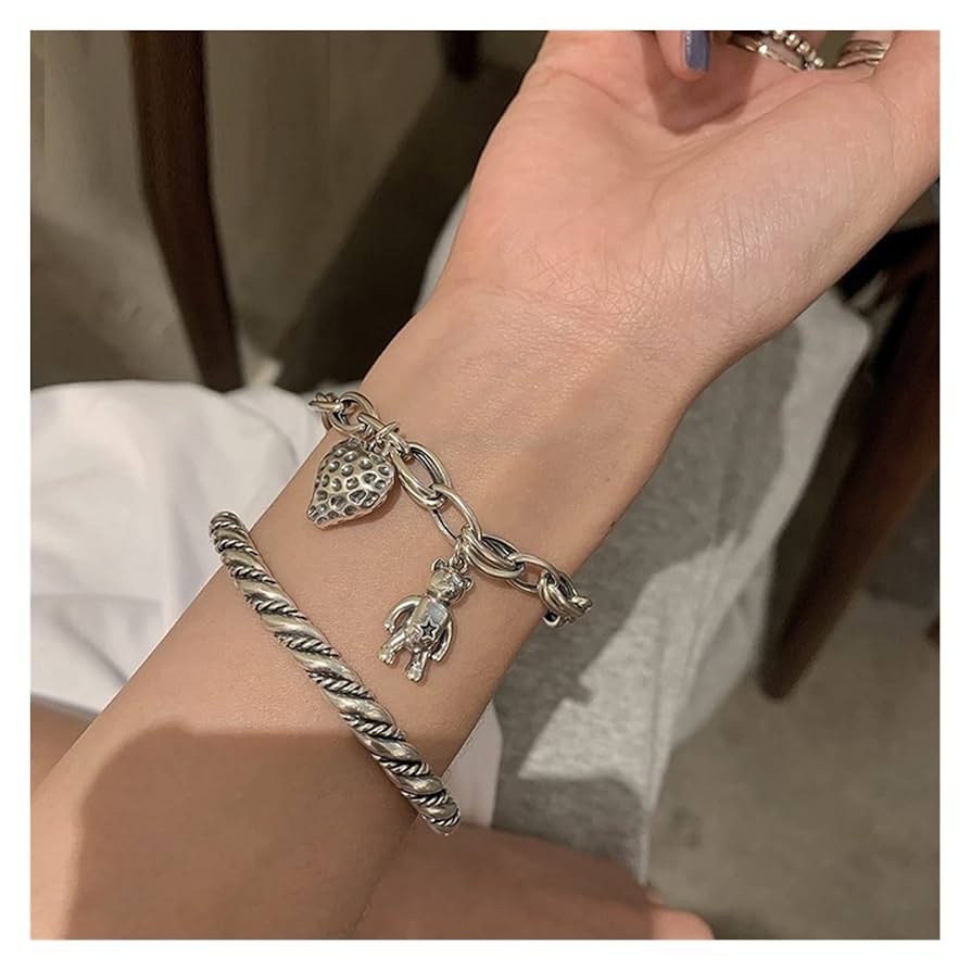 チャームブレスレット SILVER925 Vintage 1970's silver925 チャームブレスレット | ヴィンテージショップ